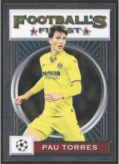 Pau Torres, Card, 2021-22 Topps Finest Flashback UEFA Champions League, BASE