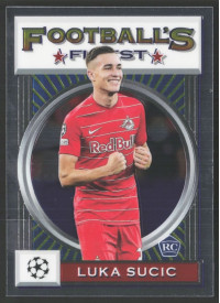 Luka Sucic, Kartička, 2021-22 Topps Finest Flashback UEFA Champions League, BASE