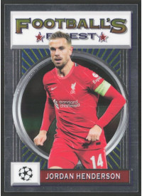 Jordan Henderson, Kartička, 2021-22 Topps Finest Flashback UEFA Champions League, BASE