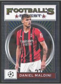 Daniel Maldini, Kartička, 2021-22 Topps Finest Flashback UEFA Champions League, BASE