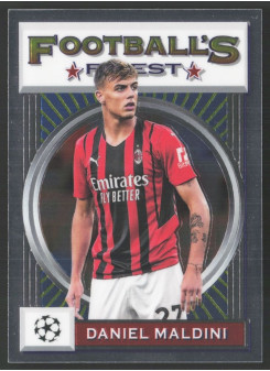Daniel Maldini, Kartička, 2021-22 Topps Finest Flashback UEFA Champions League, BASE