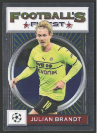 Julian Brandt, Kartička, 2021-22 Topps Finest Flashback UEFA Champions League, BASE