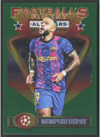 Memphis Depay, Kartička, 2021-22 Topps Finest Flashback UEFA Champions League, BASE