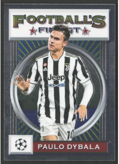Paulo Dybala, Kartička, 2021-22 Topps Finest Flashback UEFA Champions League, BASE