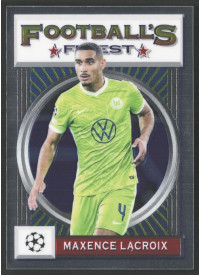 Maxence Lacroix, Kartička, 2021-22 Topps Finest Flashback UEFA Champions League, BASE