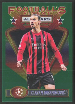 Zlatan Ibrahimović, Kartička, 2021-22 Topps Finest Flashback UEFA Champions League, BASE
