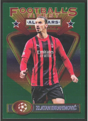 Zlatan Ibrahimović, Card, 2021-22 Topps Finest Flashback UEFA Champions League, BASE