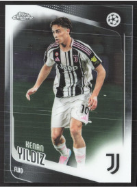 Kenan Yildiz, Card, 2025-26 Topps Chrome UEFA Club Competitions, BASE