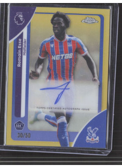 Romain Esse, Kartička, 2025-26 Topps Chrome Premier League, AUTOGRAPH