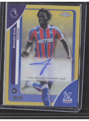 Romain Esse, Card, 2025-26 Topps Chrome Premier League, AUTOGRAPH