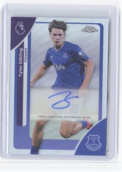 Tyler Dibling, Kartička, 2025-26 Topps Chrome Premier League, AUTOGRAPH