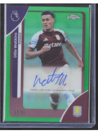 Ollie Watkins, Kartička, 2025-26 Topps Chrome Premier League, AUTOGRAPH