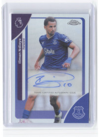 Iliman Ndiaye, Kartička, 2025-26 Topps Chrome Premier League, AUTOGRAPH