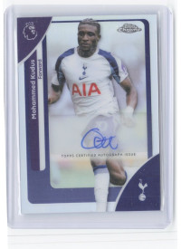 Randal Kolo Muani, Kartička, 2025-26 Topps Chrome Premier League, AUTOGRAPH