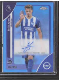 Yasin Ayari, Kartička, 2025-26 Topps Chrome Premier League, AUTOGRAPH