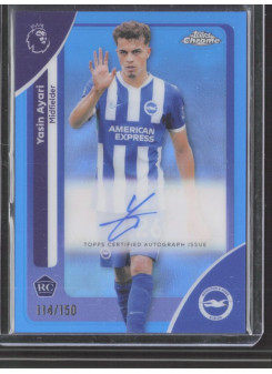 Yasin Ayari, Kartička, 2025-26 Topps Chrome Premier League, AUTOGRAPH