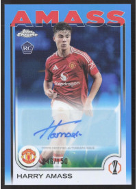 Harry Amass, Kartička, Topps Chrome UEFA Club Competitions 2024-2025, AUTOGRAPH