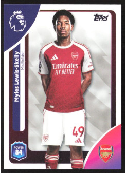 Myles Lewis-Skelly, Kartička, Topps Premier League Debute Edition 2026, BASE