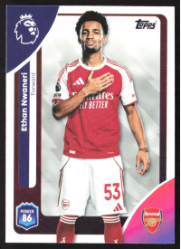 Ethan Nwaneri, Card, Topps Premier League Debute Edition 2026, BASE