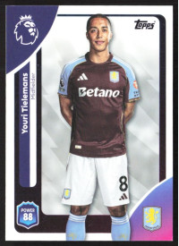 Youri Tielemans, Card, Topps Premier League Debute Edition 2026, BASE