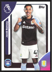 Jacob Ramsey, Card, Topps Premier League Debute Edition 2026, BASE
