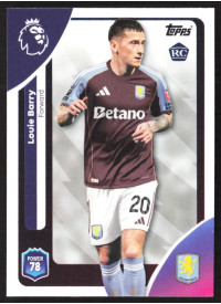 Louie Barry, Card, Topps Premier League Debute Edition 2026, BASE