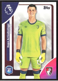 Kepa Arrizabalaga, Kartička, Topps Premier League Debute Edition 2026, BASE