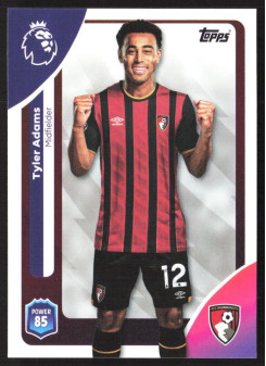 Tyler Adams, Kartička, Topps Premier League Debute Edition 2026, BASE