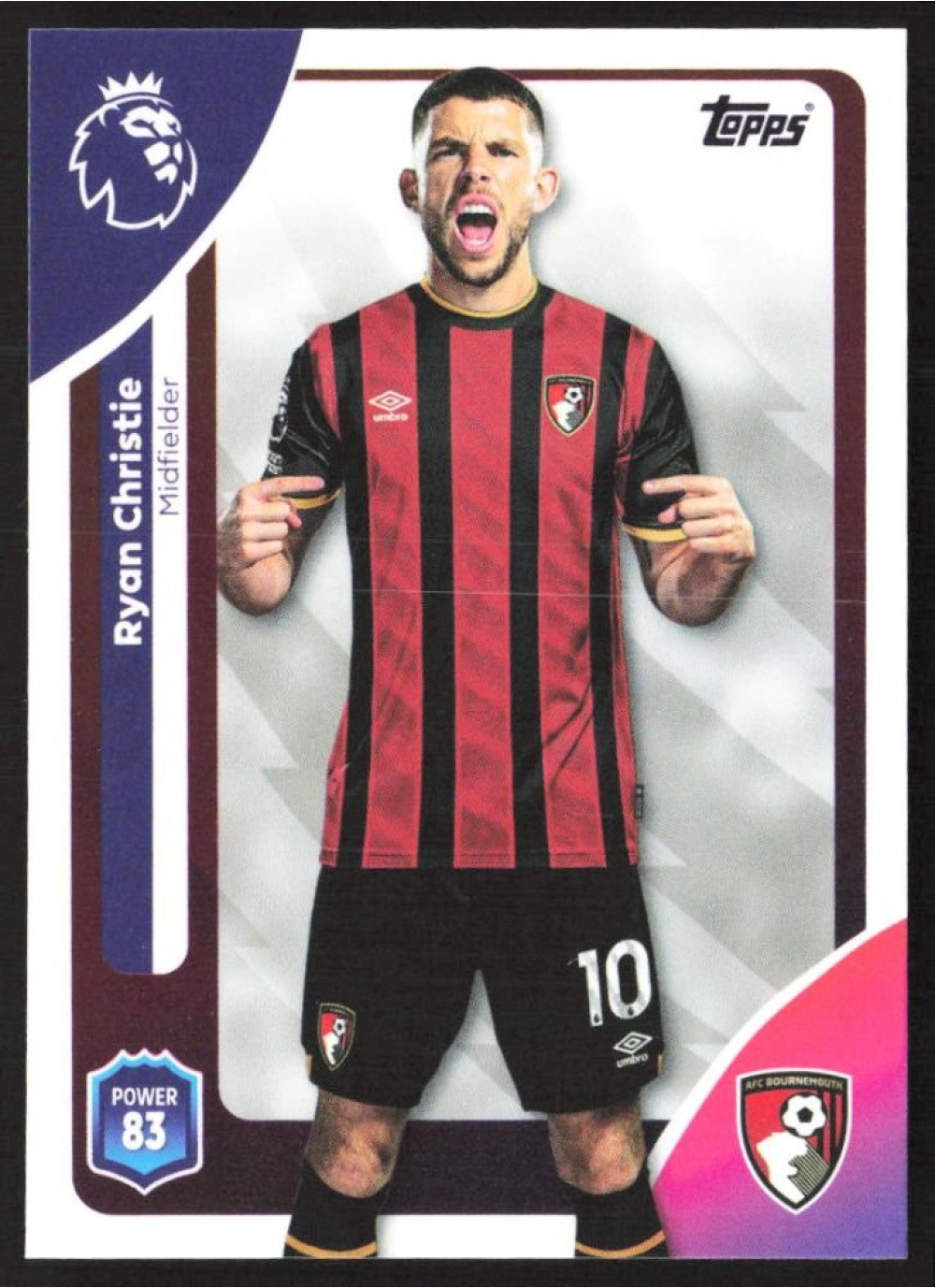 Ryan Christie, Card, Topps Premier League Debute Edition 2026, BASE