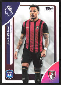 Justin Kluivert, Kartička, Topps Premier League Debute Edition 2026, BASE