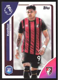 Evanilson, Kartička, Topps Premier League Debute Edition 2026, BASE