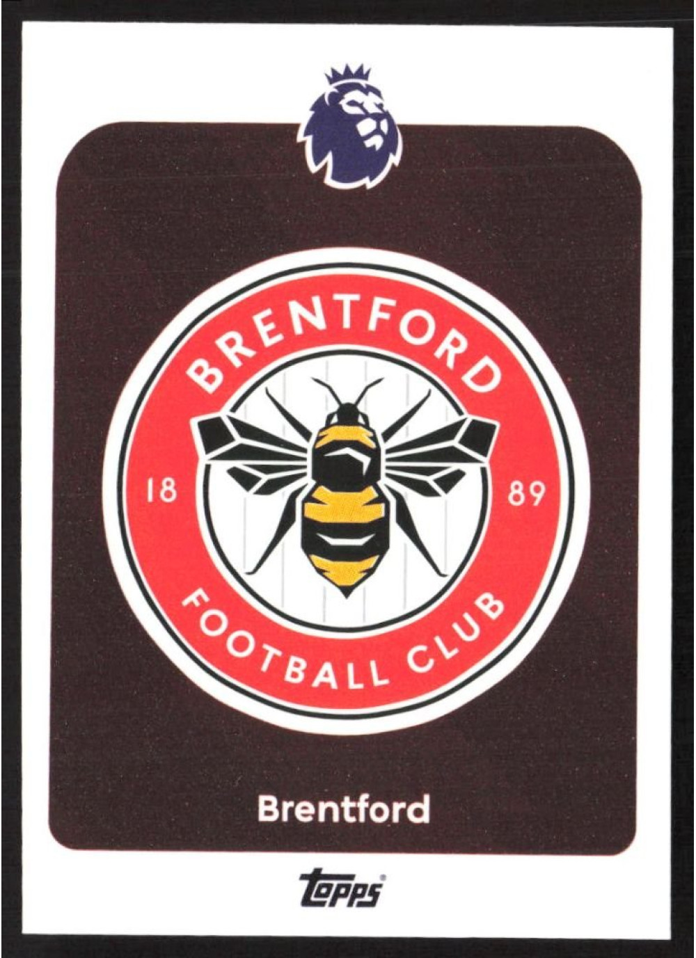 Team Badge, Card, Topps Premier League Debute Edition 2026, BASE