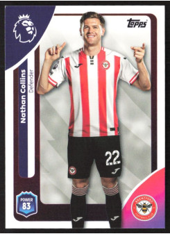 Nathan Collins, Kartička, Topps Premier League Debute Edition 2026, BASE