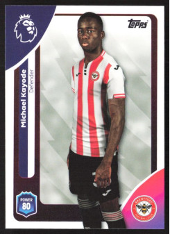 Michael Kayode, Kartička, Topps Premier League Debute Edition 2026, BASE