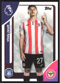 Vitaly Janelt, Card, Topps Premier League Debute Edition 2026, BASE