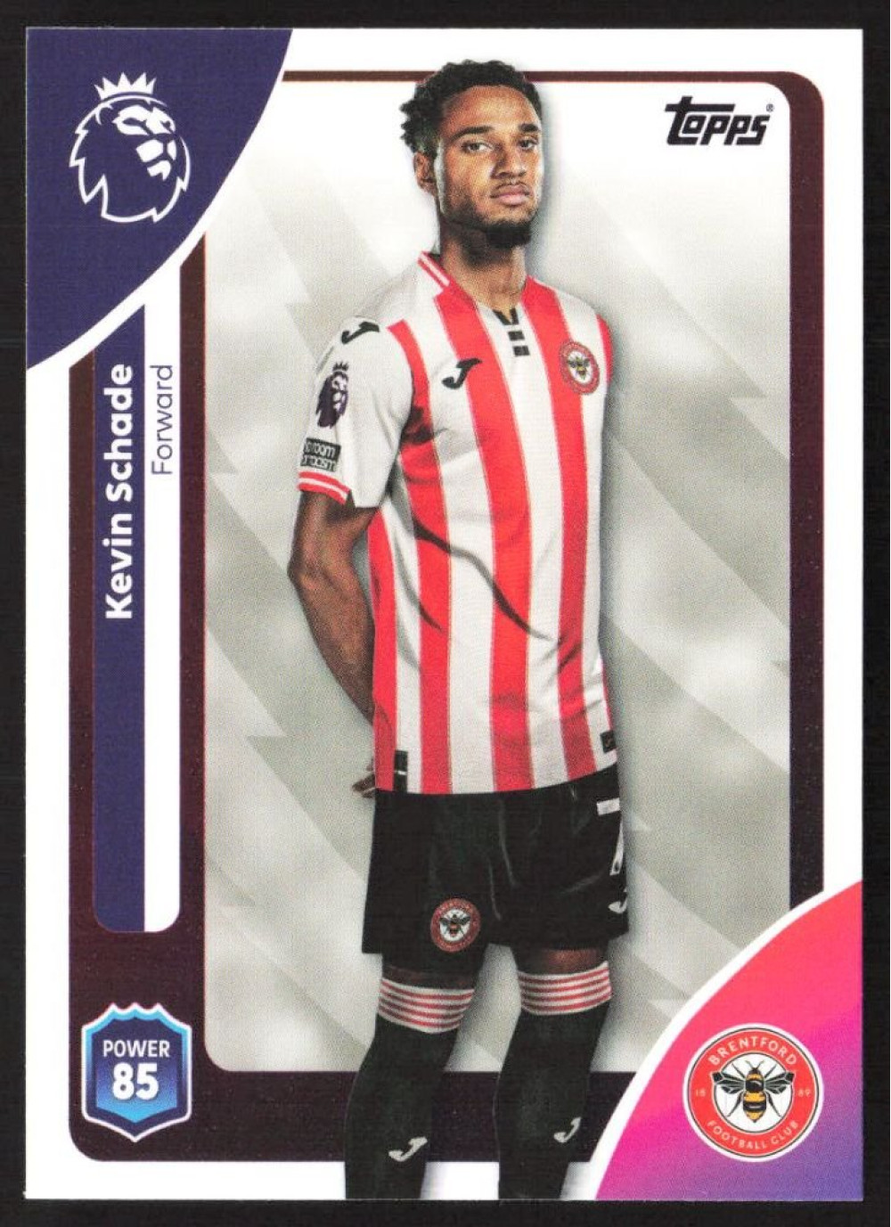 Kevin Schade, Card, Topps Premier League Debute Edition 2026, BASE