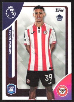 Gustavo Nunes, Kartička, Topps Premier League Debute Edition 2026, BASE