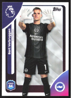 Bart Verbruggen, Kartička, Topps Premier League Debute Edition 2026, BASE