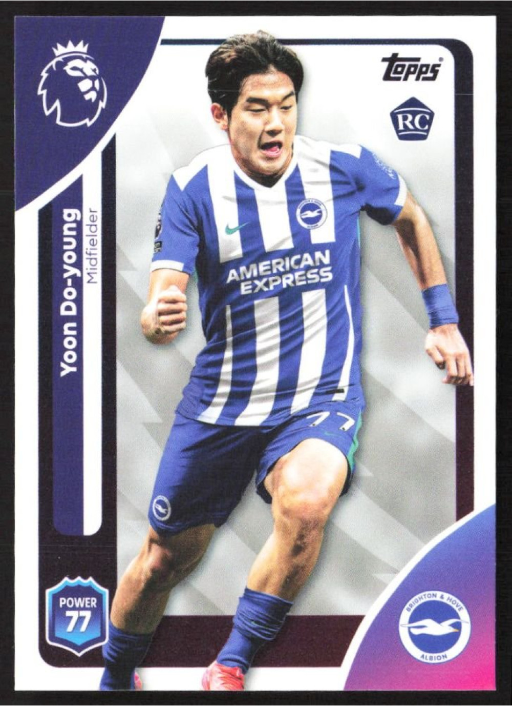 Yoon Do-young, Card, Topps Premier League Debute Edition 2026, BASE