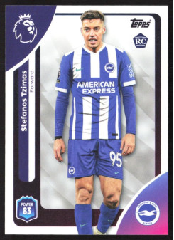 Stefanos Tzimas, Kartička, Topps Premier League Debute Edition 2026, BASE