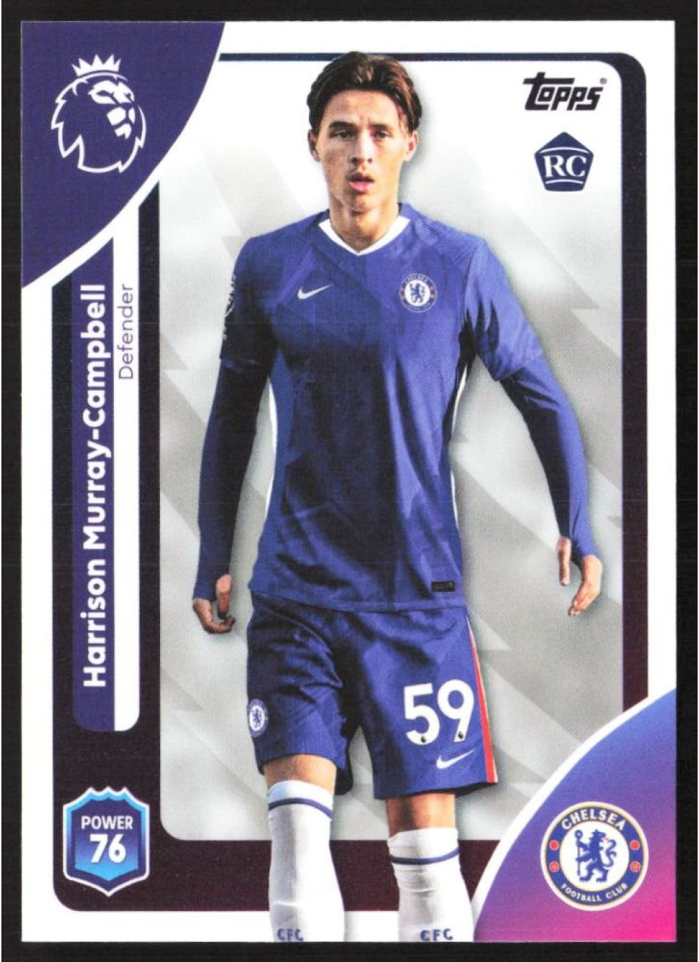 Harrison Murray-Campbell, Card, Topps Premier League Debute Edition 2026, BASE Harrison Murray-Campbell, Card, Topps Premier League Debute Edition 2026, BASE
