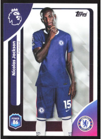 Nicolas Jackson, Kartička, Topps Premier League Debute Edition 2026, BASE