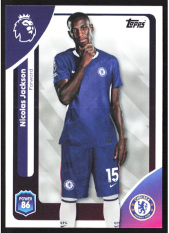 Nicolas Jackson, Card, Topps Premier League Debute Edition 2026, BASE
