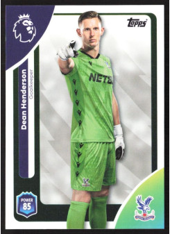 Dean Henderson, Kartička, Topps Premier League Debute Edition 2026, BASE