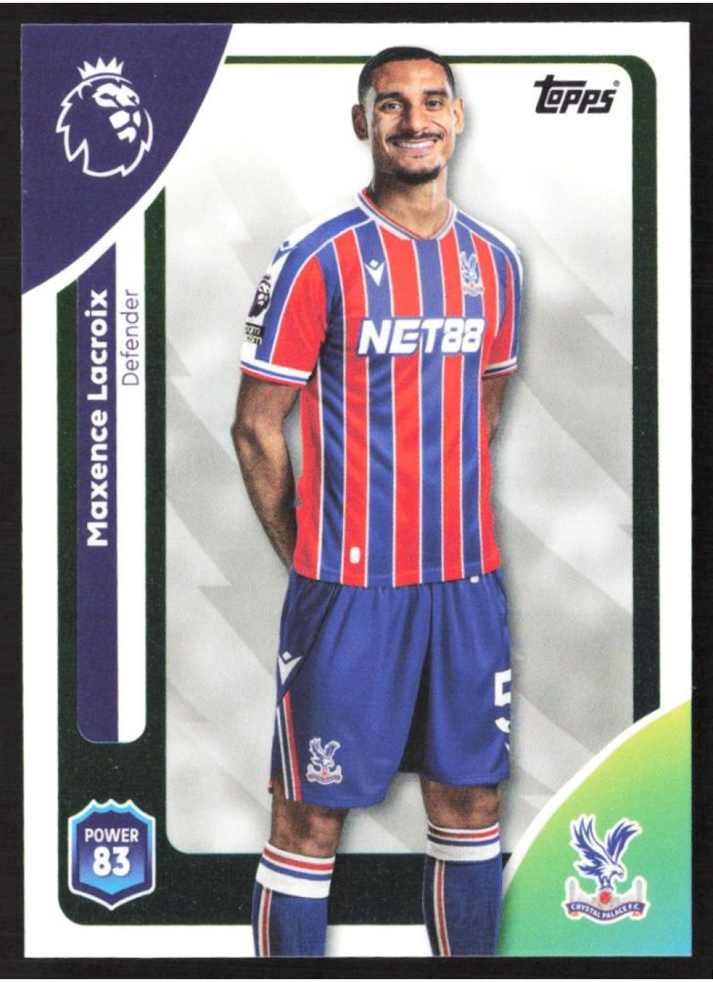 Maxence Lacroix, Card, Topps Premier League Debute Edition 2026, BASE