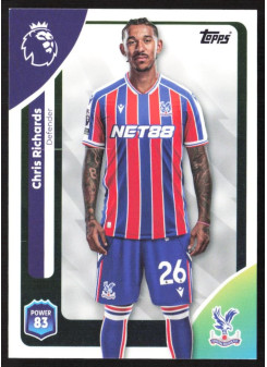 Chris Richards, Kartička, Topps Premier League Debute Edition 2026, BASE