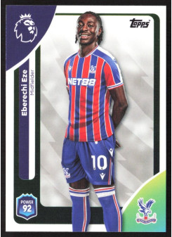 Eberechi Eze, Kartička, Topps Premier League Debute Edition 2026, BASE