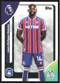Jean-Philippe Mateta, Card, Topps Premier League Debute Edition 2026, BASE