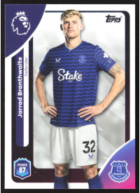 Jarrad Branthwaite, Card, Topps Premier League Debute Edition 2026, BASE