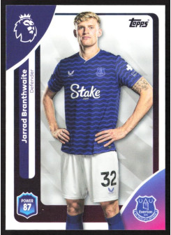 Jarrad Branthwaite, Kartička, Topps Premier League Debute Edition 2026, BASE